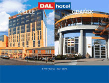 Tablet Screenshot of hoteldal.pl